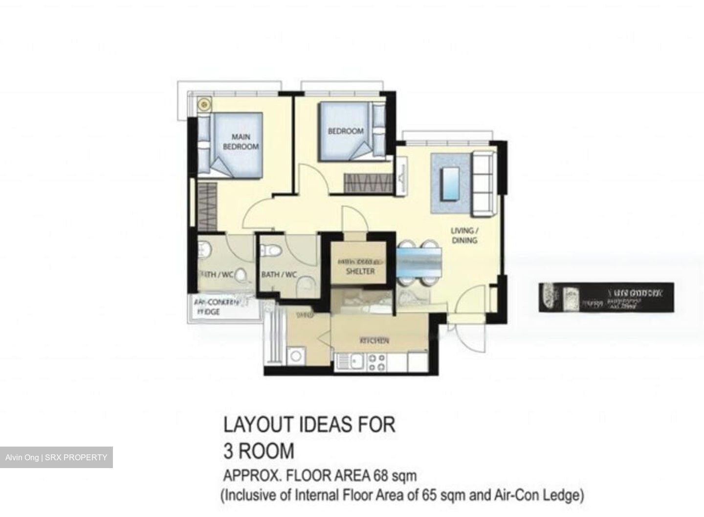 Blk 130A Toa Payoh Crest (Toa Payoh), HDB 3 Rooms #451771311